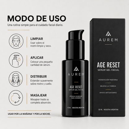 AUREM AGE RESET: Cuidado avanzado diseñado para hombres