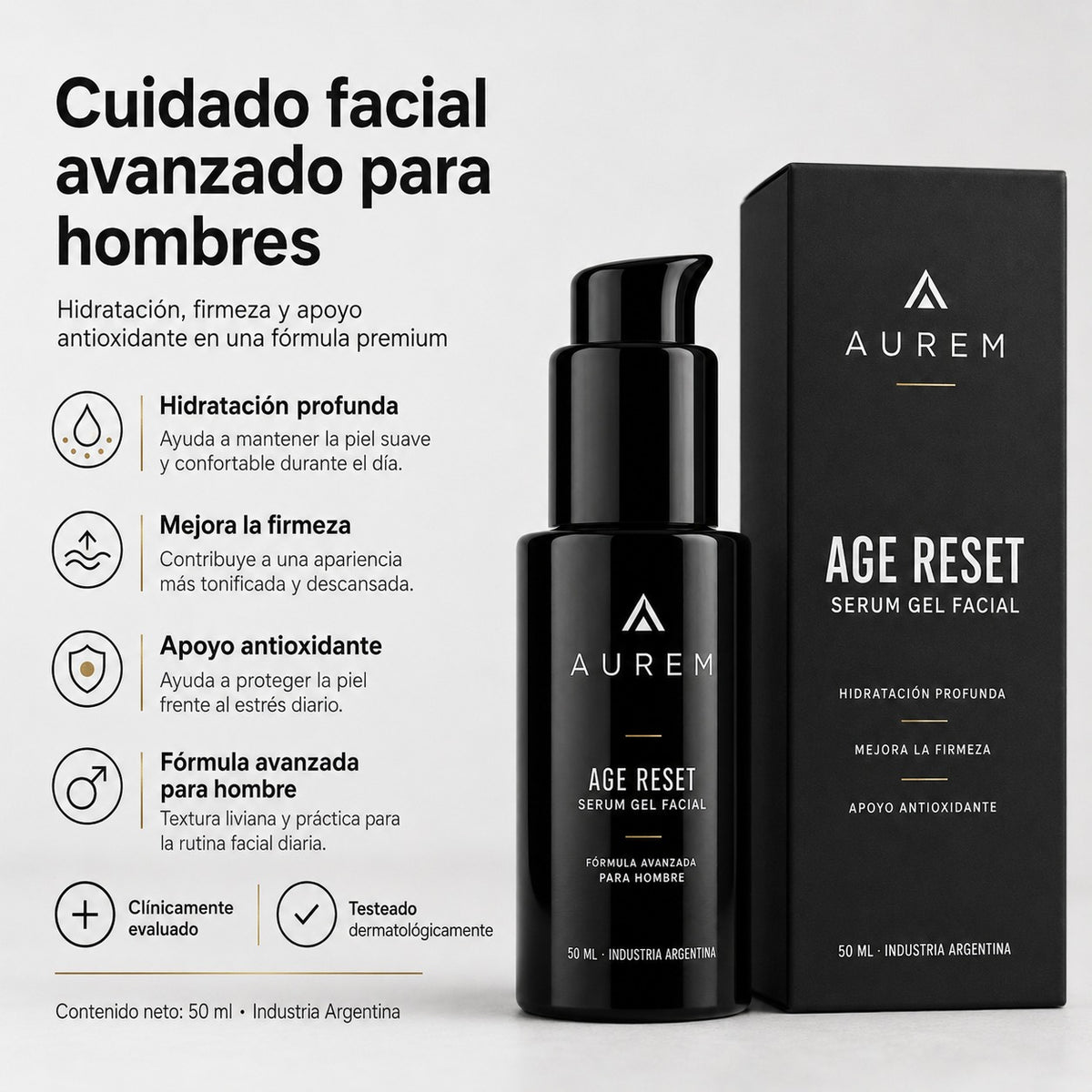 AUREM AGE RESET: Cuidado avanzado diseñado para hombres