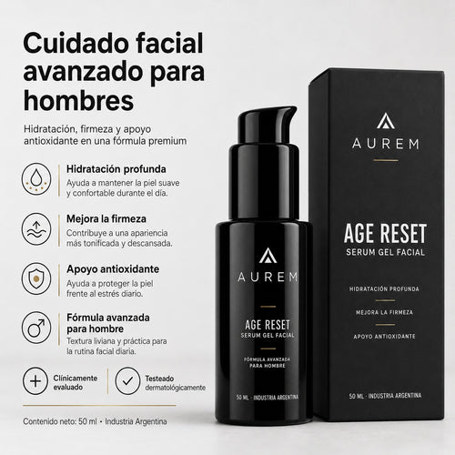 AUREM AGE RESET: Cuidado avanzado diseñado para hombres